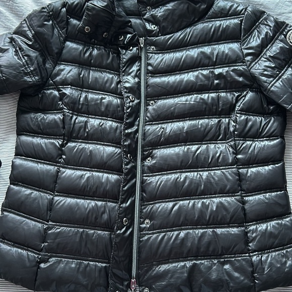 Beaumont like new light real down 🪶 size USA 16, like new jacket black color - Picture 9 of 13